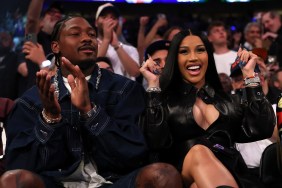 Stefon Diggs and Cardi B