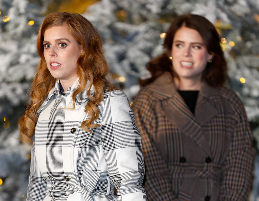 Princesses Eugenie and Beatrice